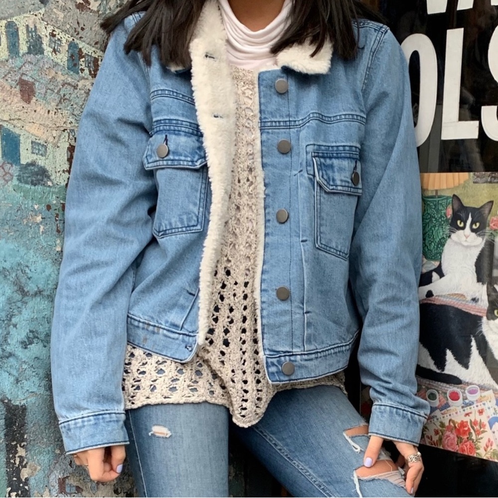 Brand new ASOS denim jacket XL 14 UK 16